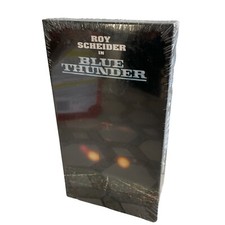 Blue Thunder VHS New Sealed 1989 Roy Scheider Action Thriller Film