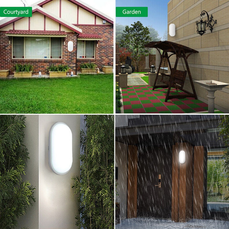 4X15W LED Wall Light Sconce Outdoor Modern Lamp Exterior Porch Lights