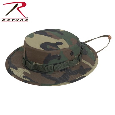 Rothco Camo Boonie Hat - Woodland | eBay