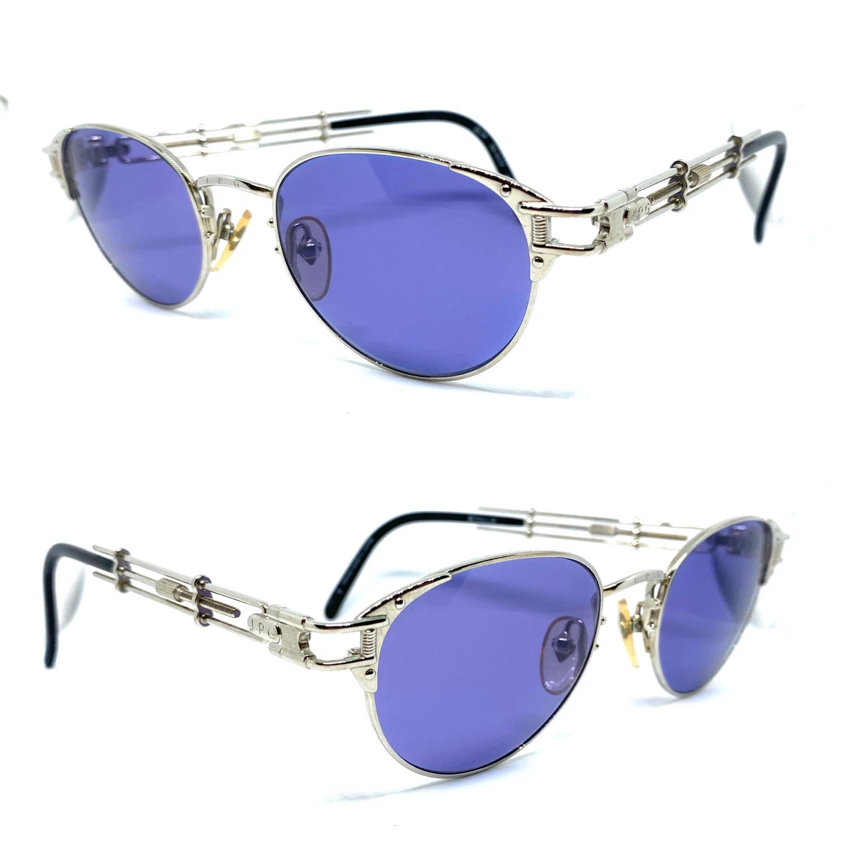 Jean Paul Gaultier 56-4177 Silver Vintage Sunglasses / Japan JPG 220601
