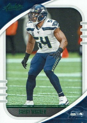 Panini NFL Football Absolute 2020 Karte No. 83 Bobby Wagner Green Parallel