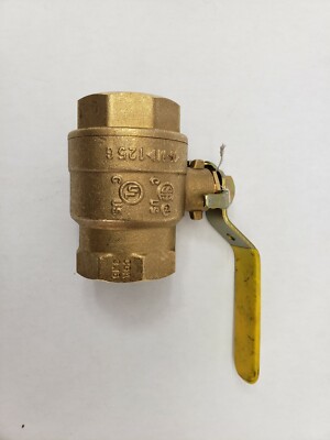 Watts FBV-3C 1-1/4'' Foreign Ball Valve