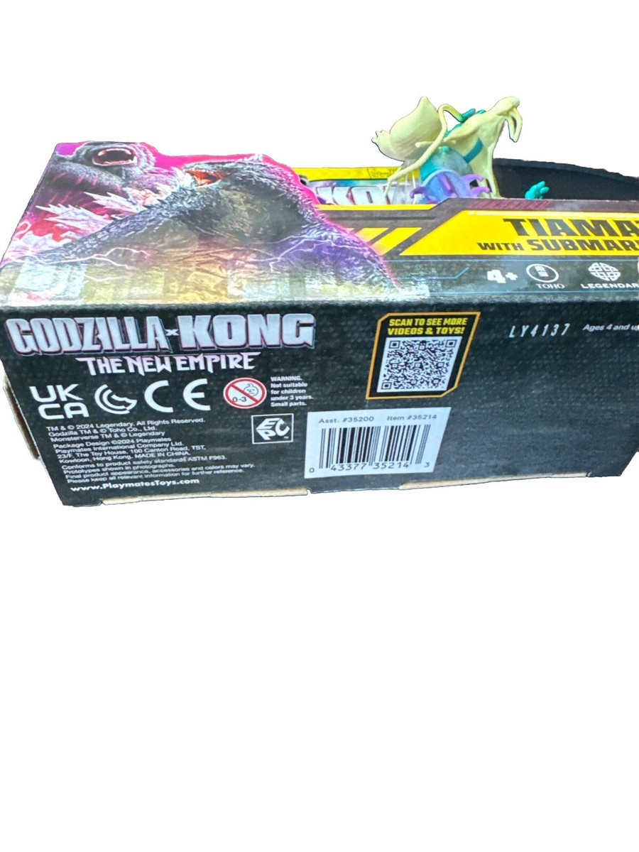 ✓✓✓Godzilla x Kong The New Empire TIAMAT with SUBMARINE 7