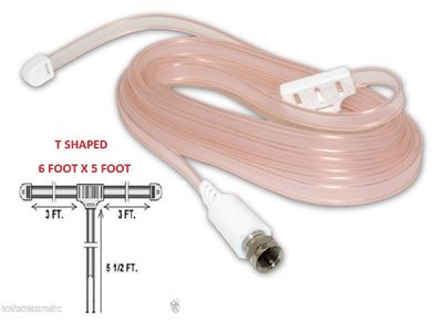 FM Antenna 6' for Sangean WR Radio taking the Coax Male Screw on F-Type Coaxial 