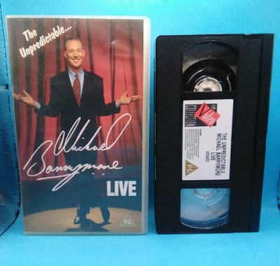 The Unpredictable... Michael Barrymore Live - VHS Pal Video Tape. - Image 1 of 4