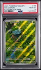 2023 POKEMON MEW EN-151 ILLUSTRATION RARE #166 BULBASAUR PSA 10