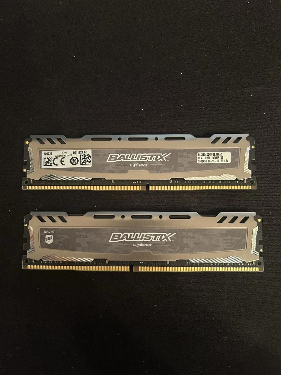 Las mejores ofertas en Ordenador Ballistix RAM 16 GB de capacidad