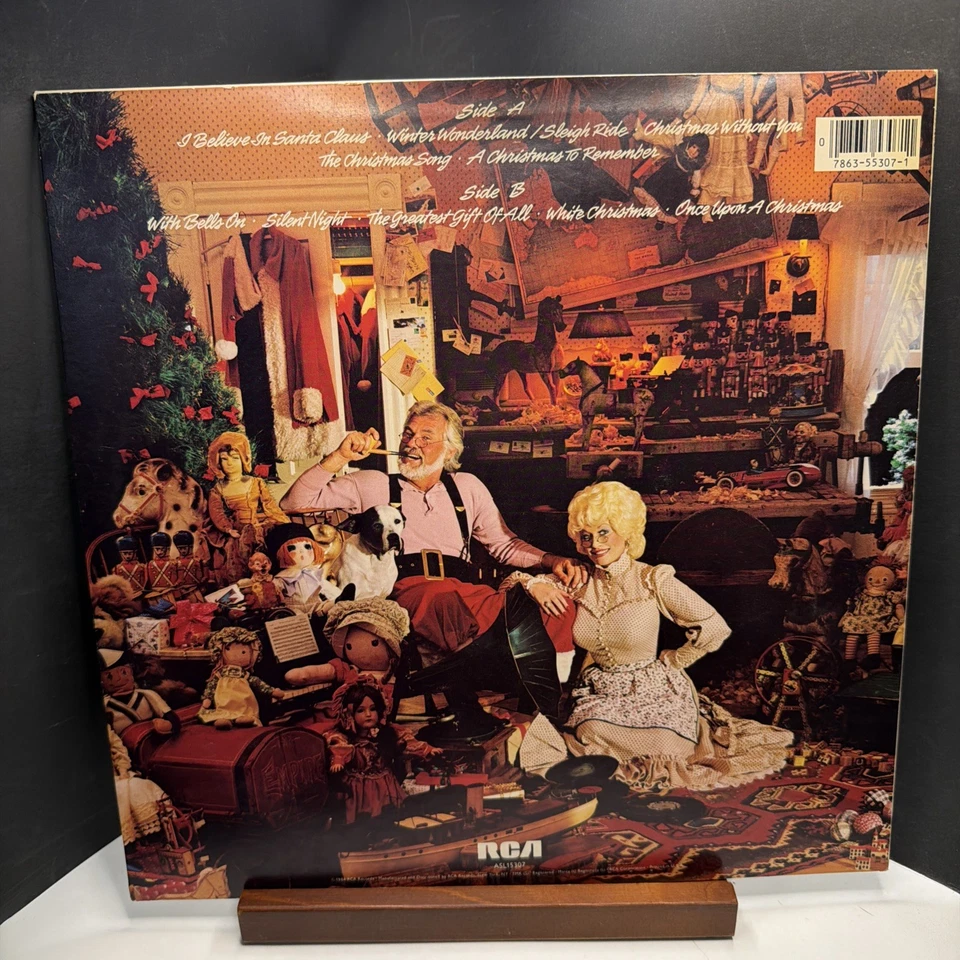 Kenny & Dolly – Once Upon A Christmas - RCA ASL1-5307 - VG+ Foto 2 de 4
