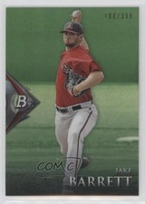 2014 Bowman Platinum Chrome Prospects Emerald 100/399 Jake Barrett #BPCP81 b4y