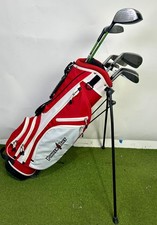 Power Bilt Golf Bag - Includes Complete Right-Handed U.S Kids Junior Golf Set