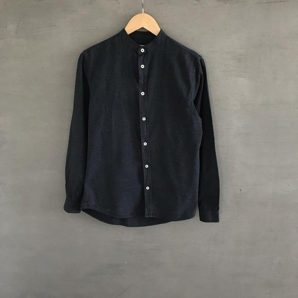 Men Octobre Éditions Shirt Navy Cotton M
