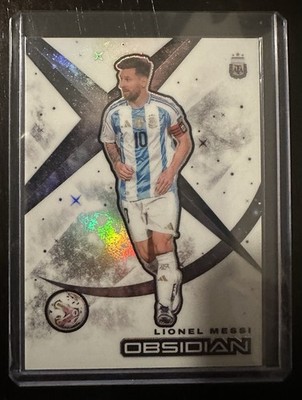 2024-25 Panini Obsidian Lionel Messi #1 White Night Case Hit SSP