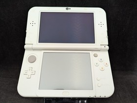 B2194 Nintendo new 3DS LL XL console White Japan w/adapter game pen fx