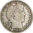 1910-P Barber Half Dollar