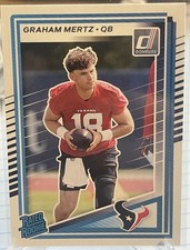 2025 Panini Donruss - Rated Rookie Graham Mertz #347 (RC) TEXANS