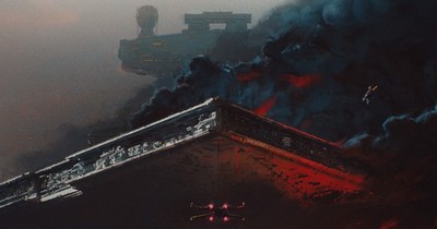 Star Wars  xwing destroyer Custom Gaming Mat Desk 3571