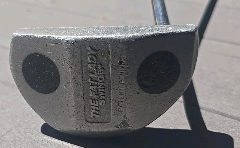 Vintage Bobby Grace THE FAT LADY SWINGS RH Mallet Putter / 35