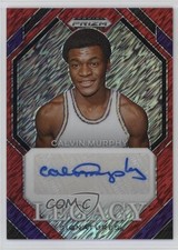 2024 Panini Prizm Draft Picks FOTL Red Shimmer 10/11 Calvin Murphy Auto HOF 4g8