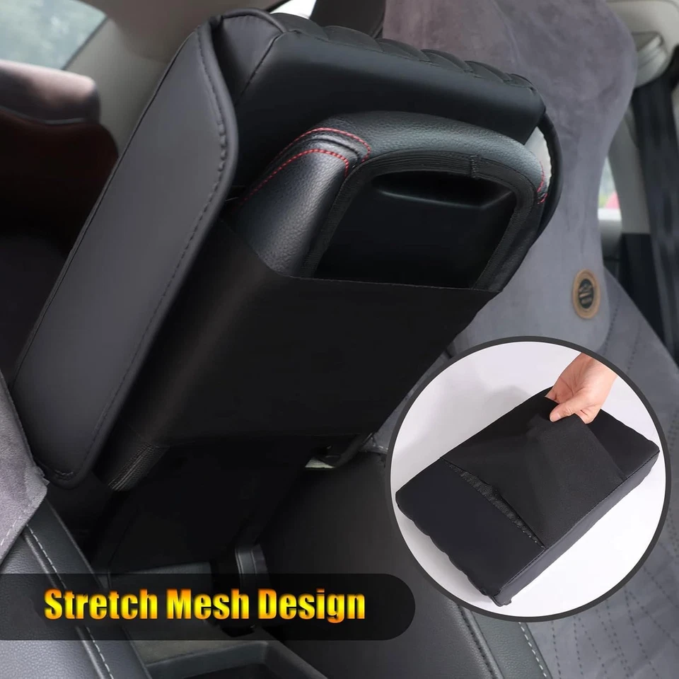 for Ford Car Armrest Center Console Box Cover Protector Armrest Cushion Pad Mat Foto 4 de 4