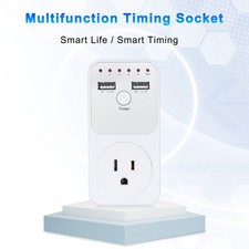 ⁺1800W Intelligent Programmable Countdown Timer Socket Electronic Timer Switch