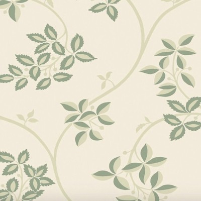 NEW Farrow & Ball Ringwold 1641 Wallpaper (32.8 Feet) Painted Cream/Green Floral