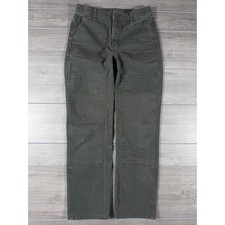 REI Co Op Kids Pants Cargo Double Knee Green Size Large 14/16 Outdoor Adventure