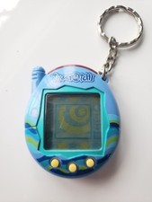 Bandai Tamagotchi Connection Blue Wave 2004 WORKS GREAT