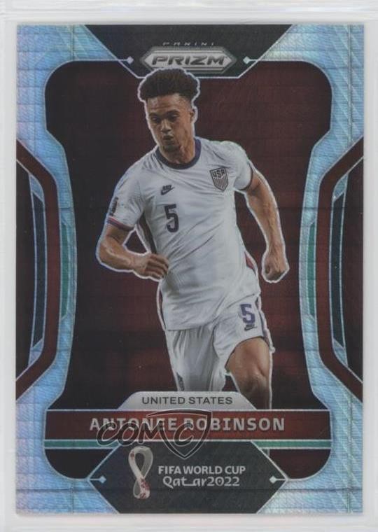 2022 Panini Prizm World Cup Qatar Hyper Prizm Antonee Robinson #199 5b1