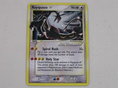 Pokemon Deoxys Rayquaza 107/107 [Gold Star] - Deoxys (DX)