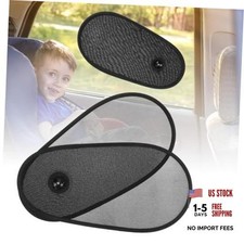 2 PCS Car Window Shade for Baby, Adjustable Rotatable Automotive Mesh Sun