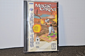 Magic Carpet (Sega Saturn, 1996) CIB EXCELLENT CONDITION