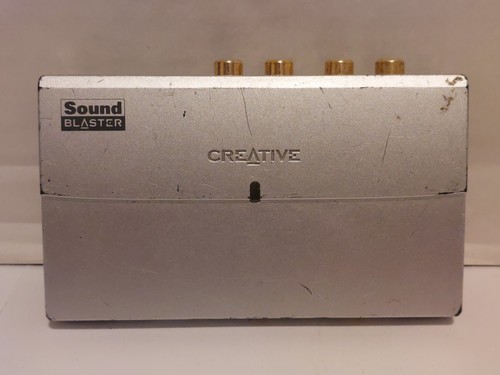 Creative Labs Sound Blaster SB0270 External USB Audio Sound Card Tested Working