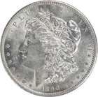 1890-S Morgan Silver Dollar AU Slider Uncertified #305