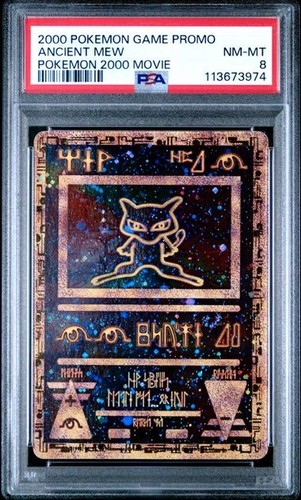 PSA 8 Antico Mew Movie Promo 2000 Gioco Pokemon