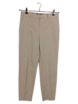 MANGO Basics Anzughose Damen Gr. 36 Beige Business Hose Elegant