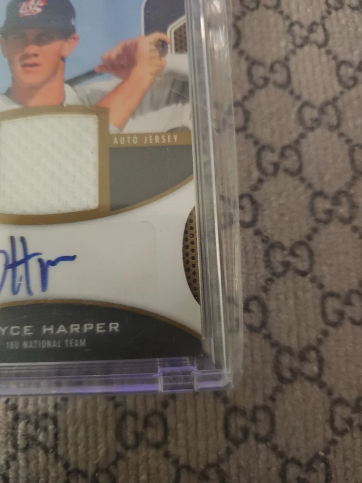 2009 UPPER DECK USA BASEBALL BRYCE HARPER USA PROSPECTS JERSEY AUTOGRAPH #37/399 - Image 3 of 4
