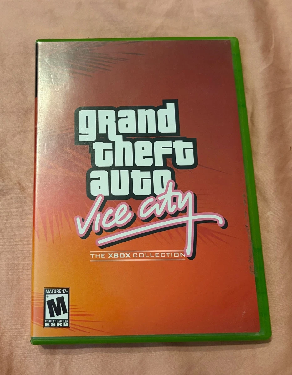 Grand Theft Auto: Vice City Microsoft Xbox Video Games for sale | eBay