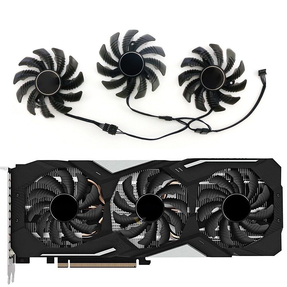 77mm Cooling Fan for Gigabyte GTX1660 1660S 1660ti Gaming Graphics