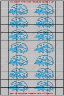 SCL1011P-R 4X4 (REVERSED) Scale RC Truck Body Vinyl Paint Mask/ Stencil Kit