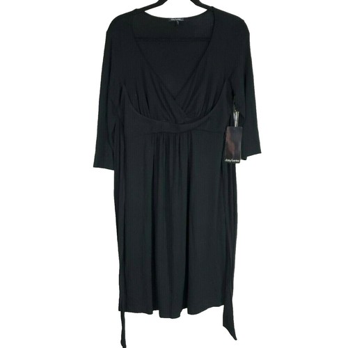 Daisy Lin Foxy For FOXEY Dress Millefeuille V Tiered Long V-neck