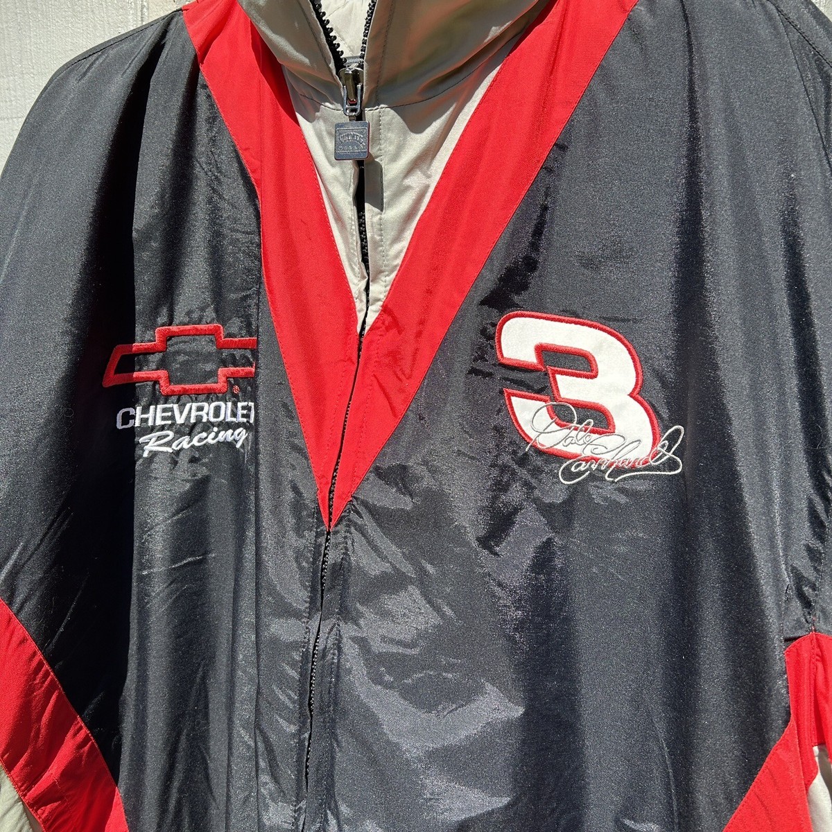 Dale Earnhardt #3 Nutmeg Full Zip Vintage Jacket Nascar XL Dale Earnhardt #3 Nutmeg Full Zip Vintage Jacket Nascar XL