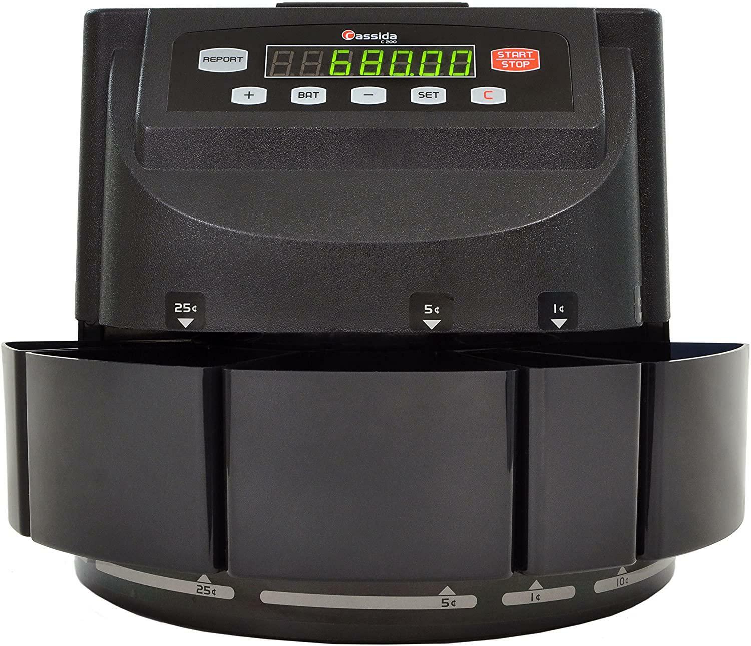 Cassida C200 Coin Sorter, Counter and Roller 7445005473429 eBay