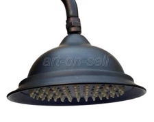 Oil Rubbed Bronze Bathroom Shower Accessories 8.2" Rainfall Rain Shower Heads