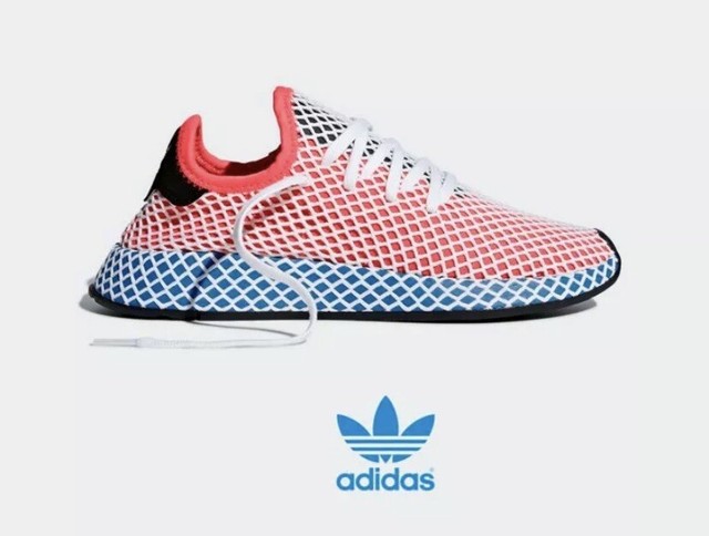 adidas deerupt red blue