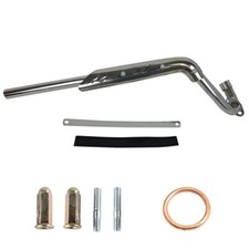 Silenciador de tubo de escape Big Bore CRF50 Pit Bike para 50cc 70cc 80cc 110cc 125cc