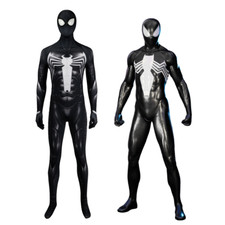 Spider-Man 2 Black Suit Cosplay Costume Marvel Outfit