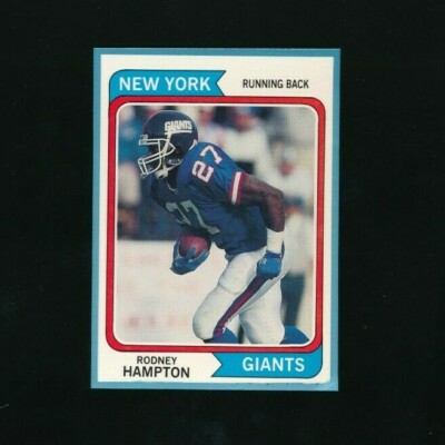 1992 SCD multi sport #77 Rodney Hampton Hand cut EX+ great eye appeal SWSW6