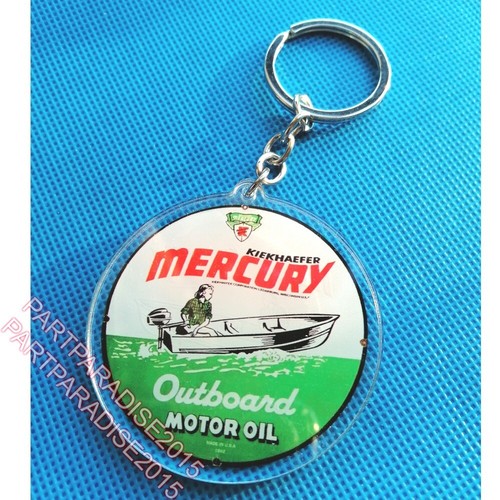 Vintage Mercury Kiekhaefer Outboard motor TOY ENAMEL SIGN Emblem ...