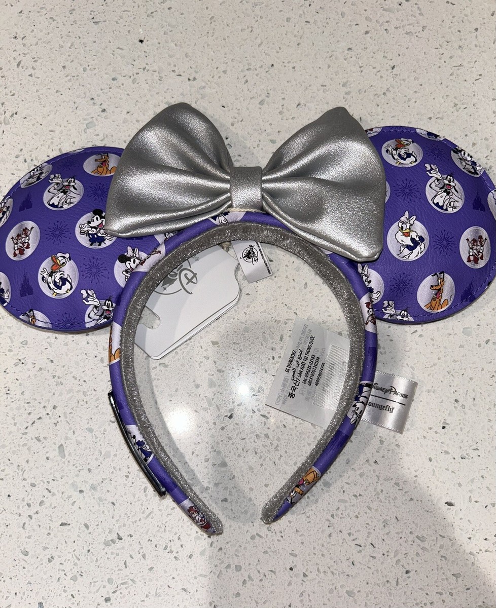 Disney Loungefly Ears 100TH ANNIVERSARY Mickey Minnie and  display picture 1