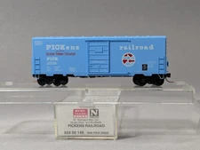 N scale Micro Trains 02400140   PICKENS RAILROAD   40' Box car single door  PICK